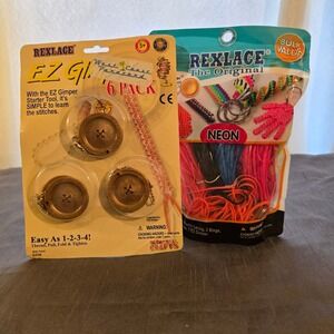 REXACE The Original EZ Gimper(NEW) Paracord Neon Lacing Kit 6 Pack Bulk Value
